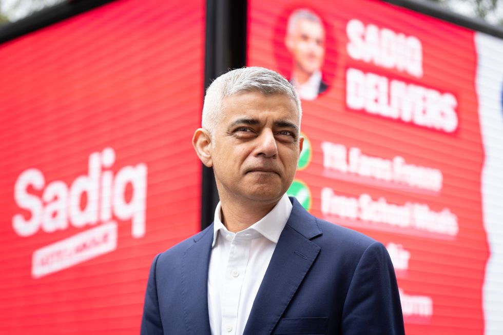 \u200bSadiq Khan is seeking reelection in May