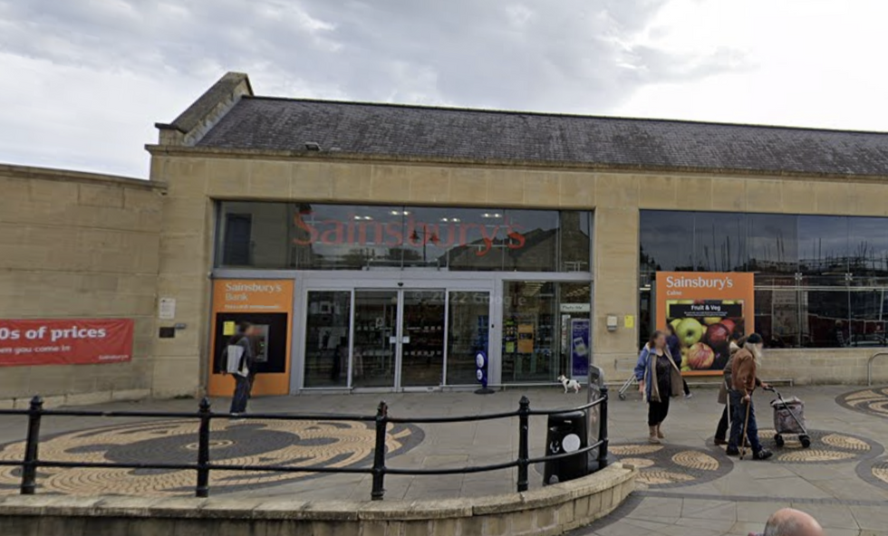 \u200bSainsbury's in Calne town centre
