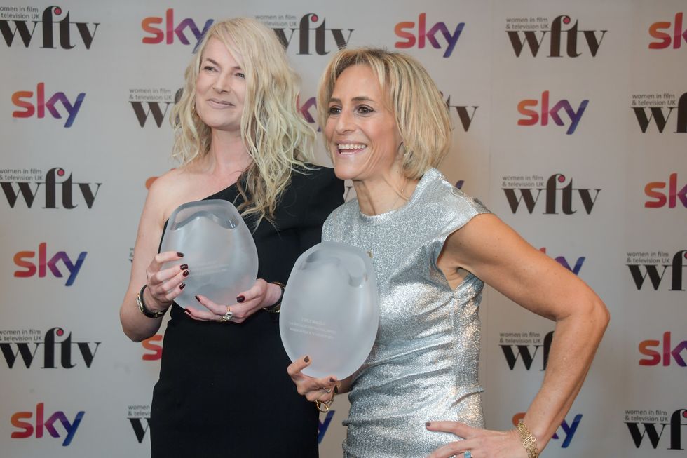 \u200bSam McAlister and Emily Maitlis