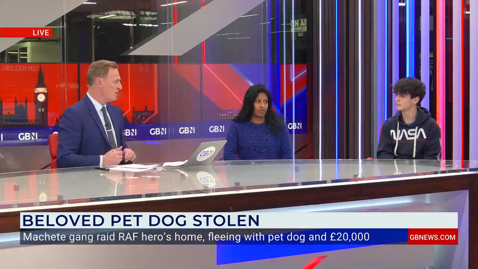 \u200bSashi and Harry joined Martin Daubney on GB News