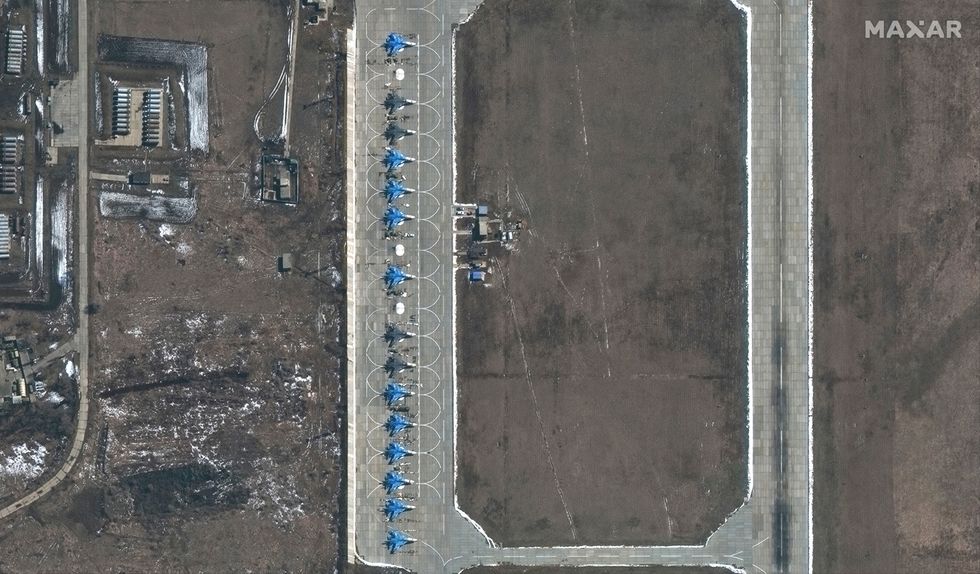 \u200bSatellite image of Morozovsk base in 2021