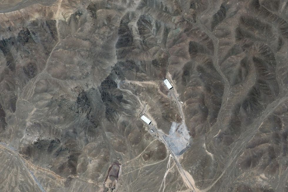 \u200bSatellite image of the facility at Fordow