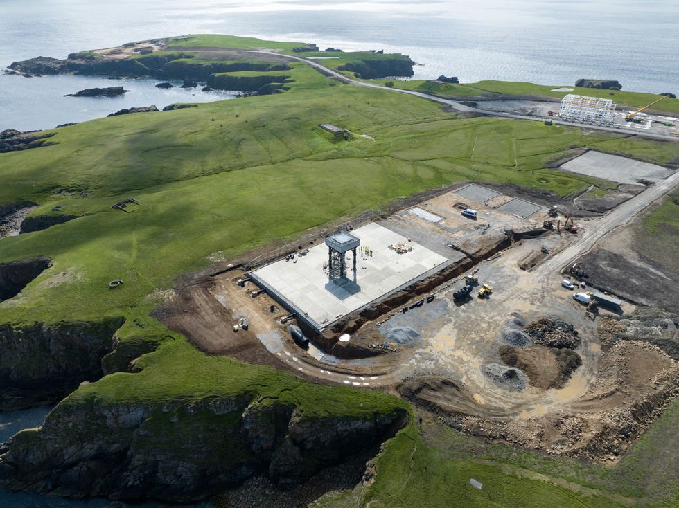 \u200bSaxaVord spaceport in Unst on the Shetland Islands