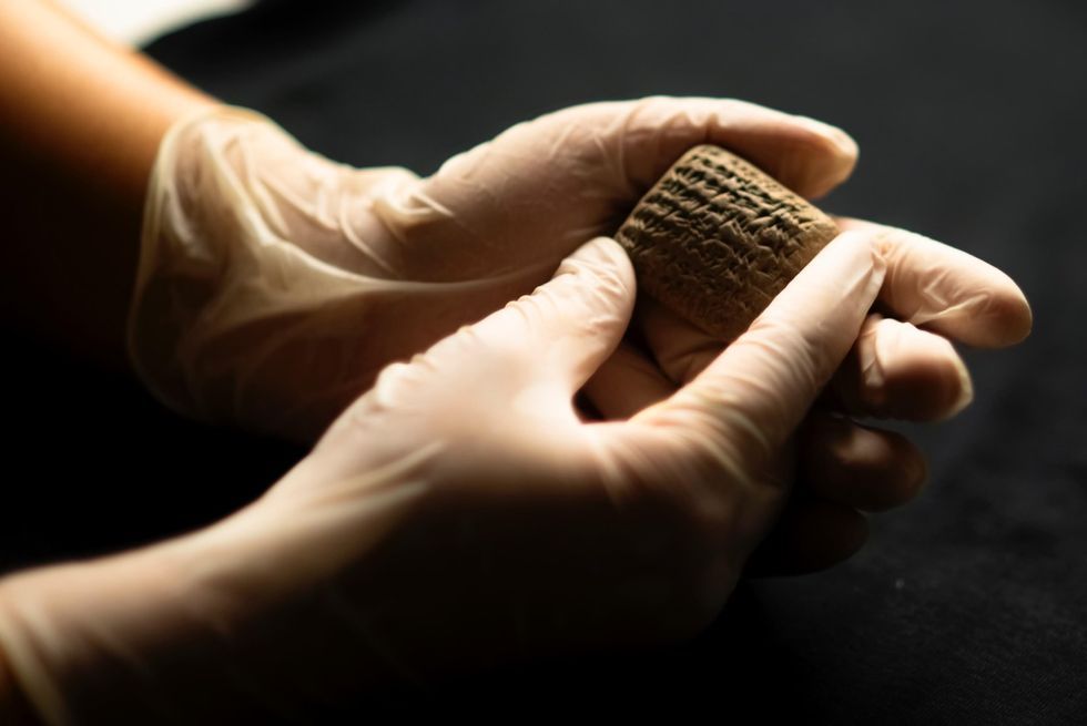 \u200bScientists and linguists are working on deciphering tablet