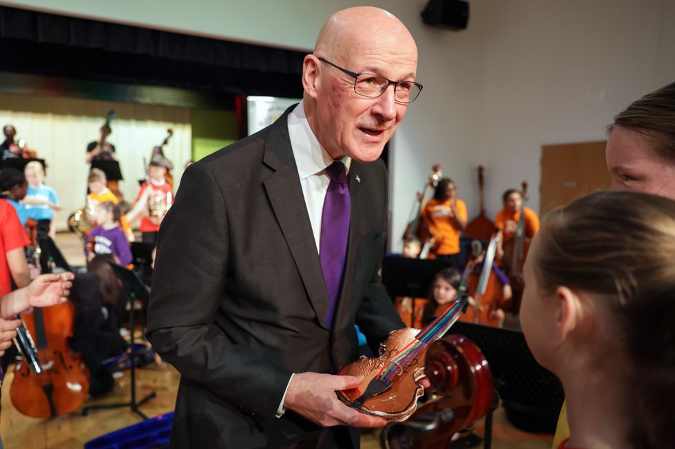 \u200bScottish First Minister John Swinney
