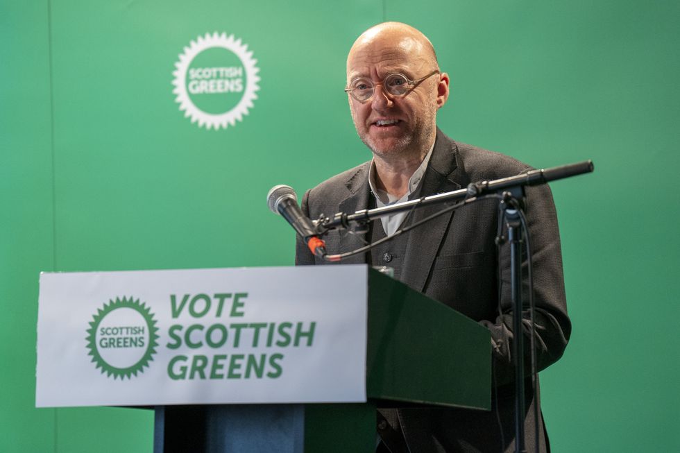 \u200bScottish Green Party co-leader Patrick Harvie
