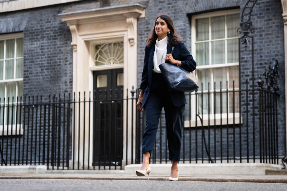 \u200bSecretary of State for Energy Security and Net Zero, Claire Coutinho, leaves Downing Street, London, after a Cabinet meeting last week