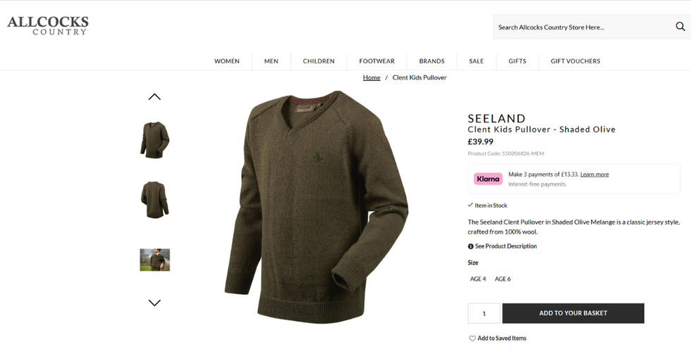 \u200bSeeland jumper