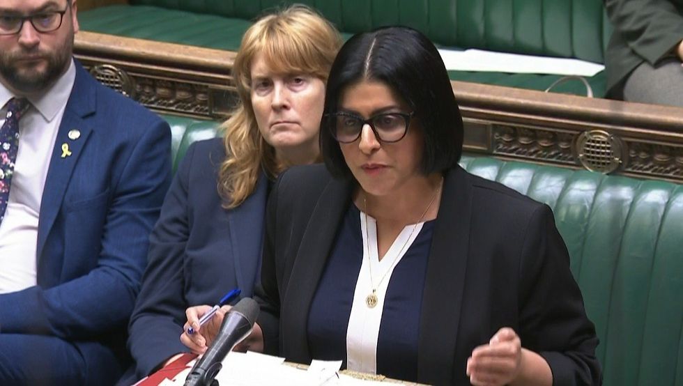 u200bShabana Mahmood speaking in the Commons yesterday