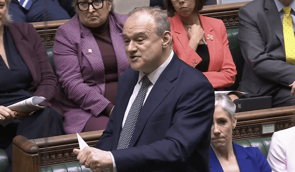 \u200bSir Ed Davey in the Commons
