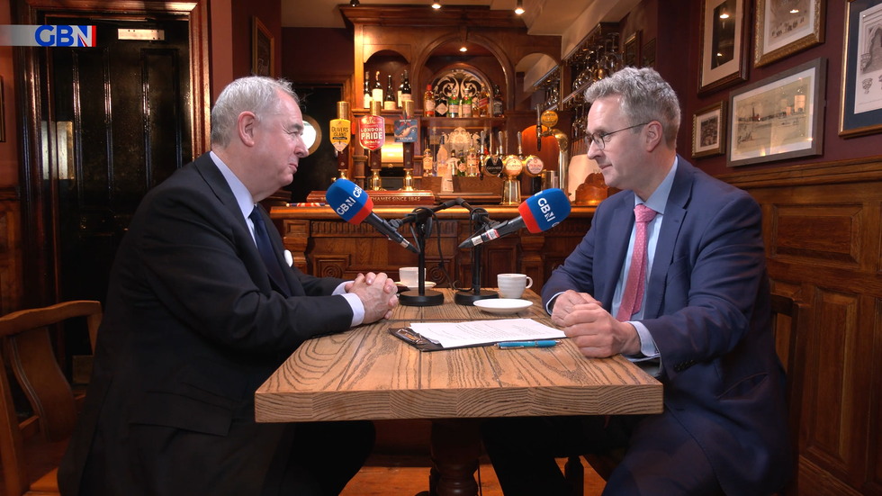 \u200bSir Geoffrey Cox joined Christopher Hope on Chopper's Political Podcast