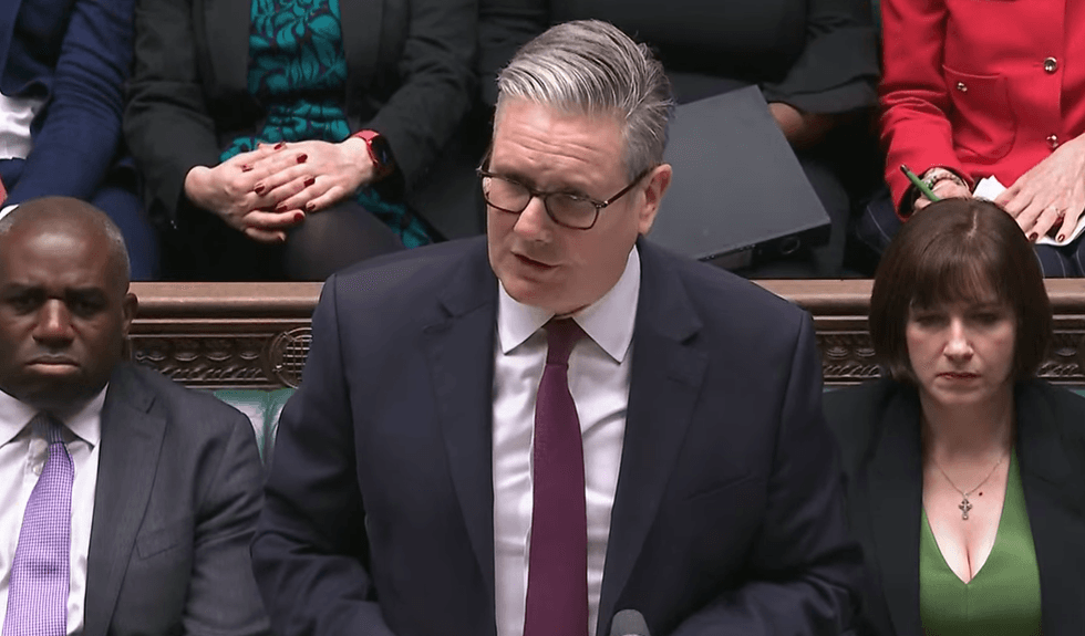 \u200bSir Keir on his feet for PMQs