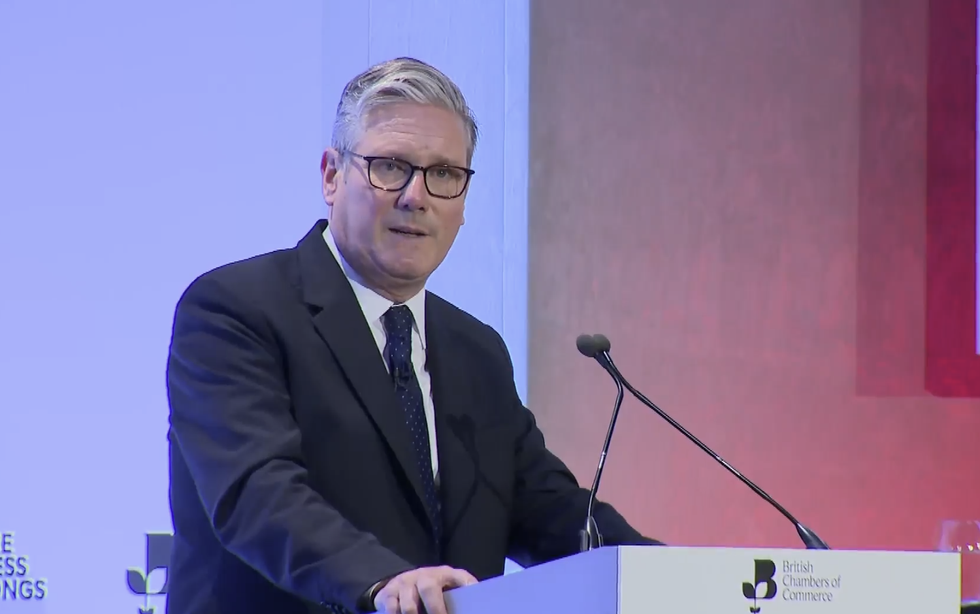 \u200bSir Keir Starmer addressing the British Chambers of Commerce Global Annual Conference