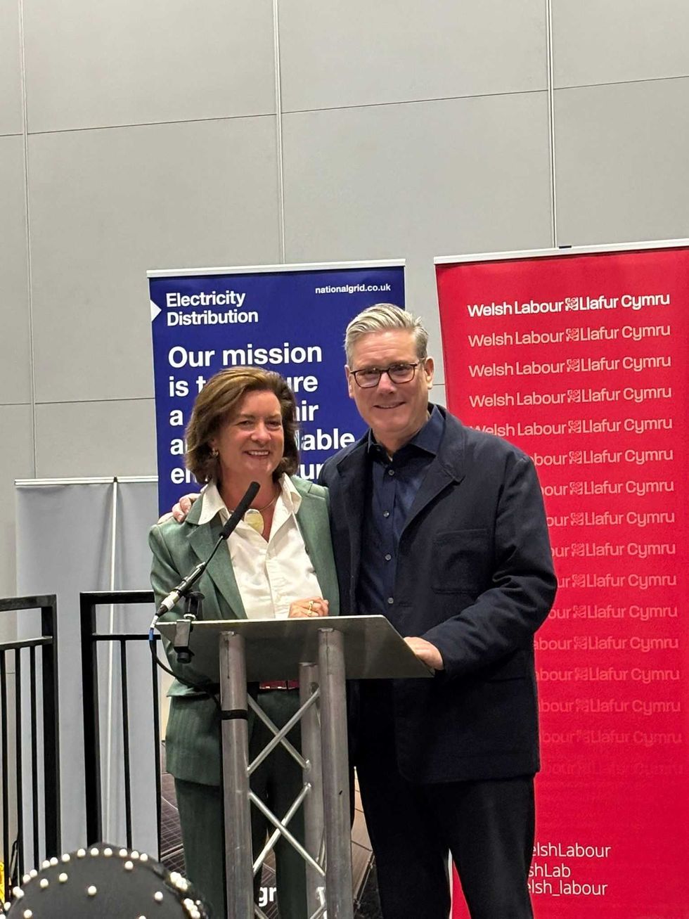 \u200bSir Keir Starmer and Eluned Morgan