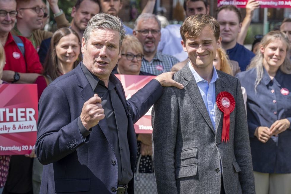 \u200bSir Keir Starmer and Keit Mather