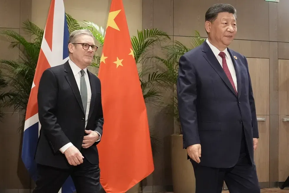 u200bSir Keir Starmer and President of China, Xi Jinping