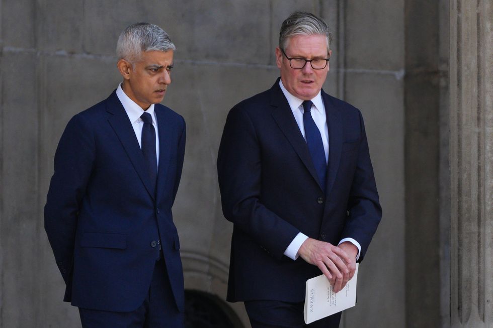 \u200bSir Keir Starmer and Sir Sadiq Khan