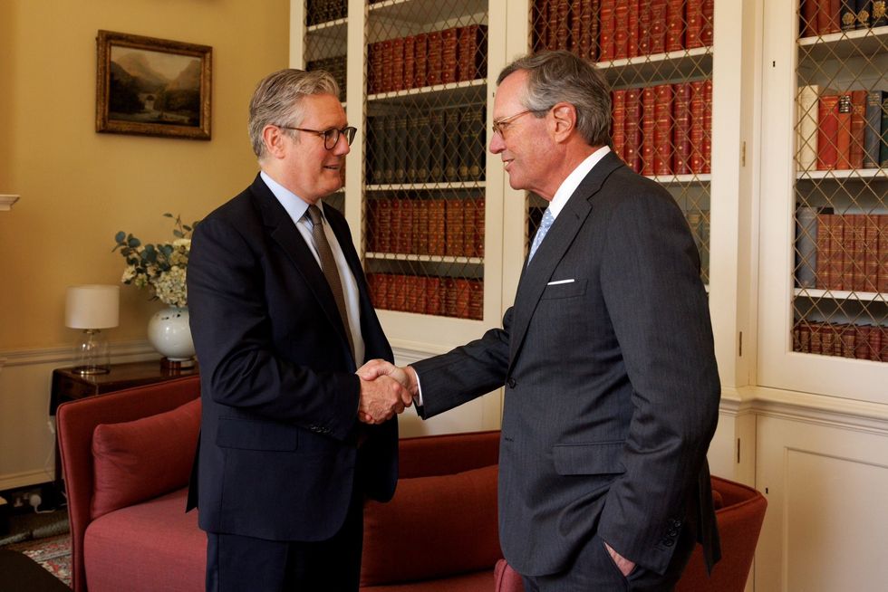 \u200bSir Keir Starmer and Warren Stephens