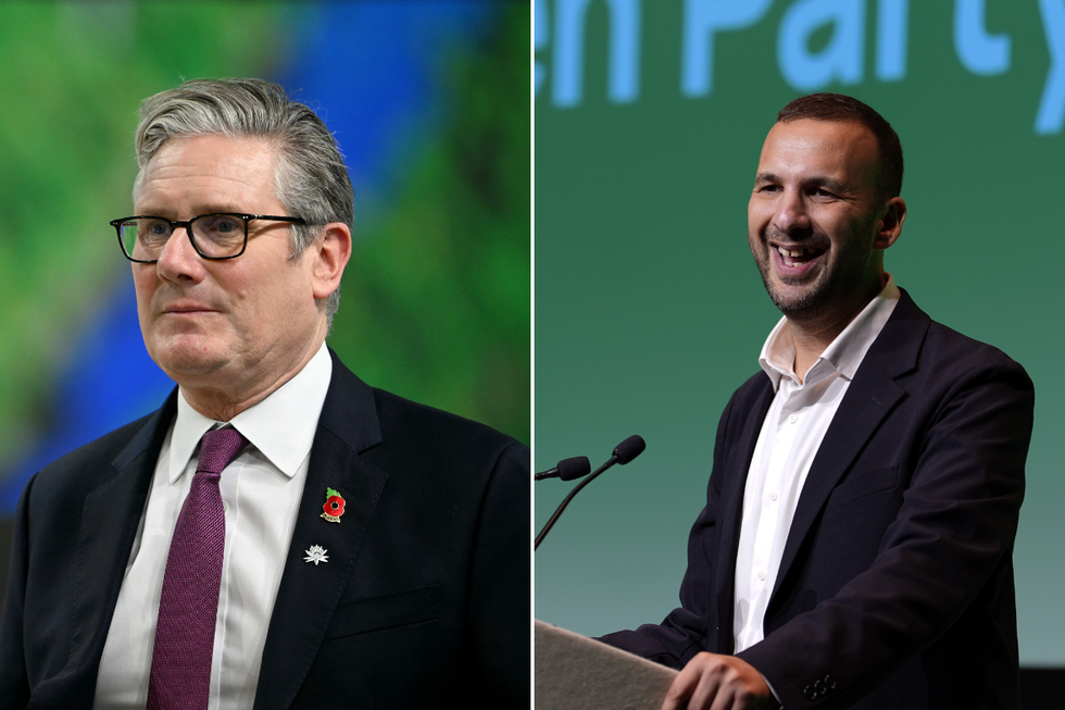 \u200bSir Keir Starmer and Zack Polanski