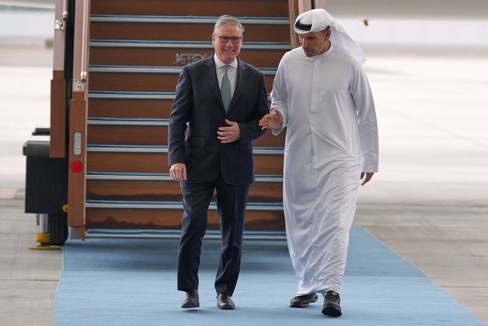 \u200bSir Keir Starmer is in the Gulf today