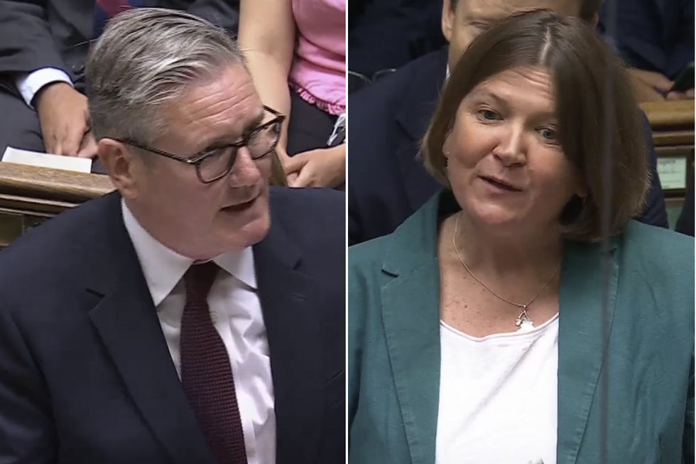 \u200bSir Keir Starmer was responding to a question from Ellie Chowns
