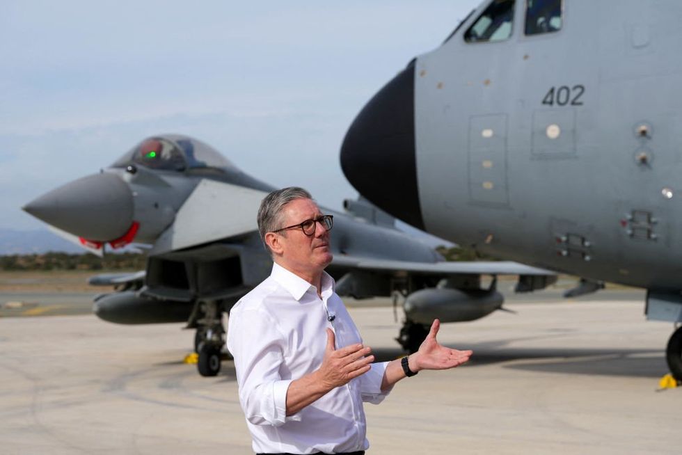 \u200b\u200bSir Keir visitou a base em 2024