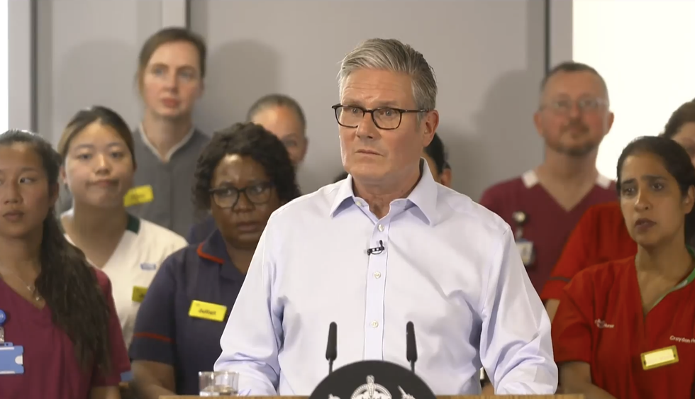 \u200bSir Kier Starmer speaking