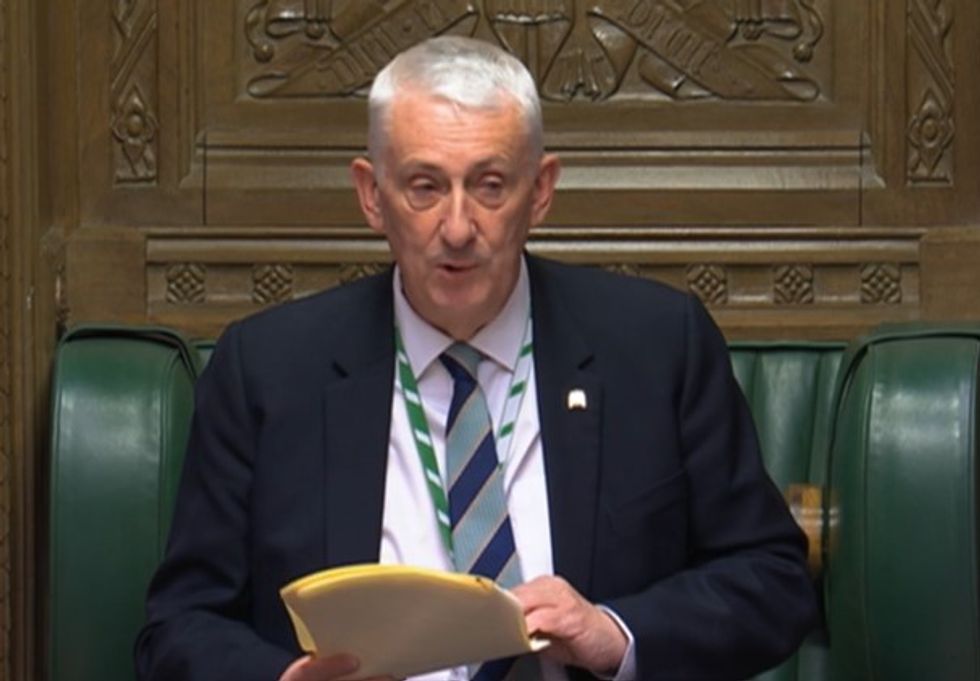 \u200bSir Lindsay Hoyle
