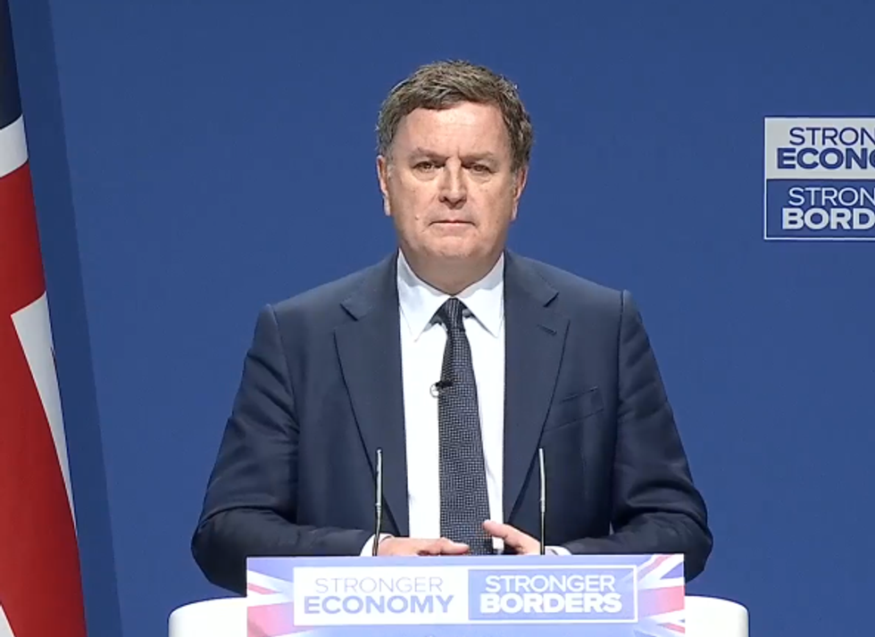 \u200bSir Mel Stride has taken to the stage