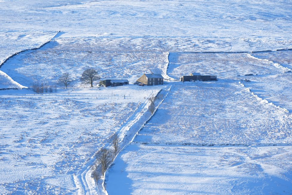 \u200bSnow covers Killhope in Durham