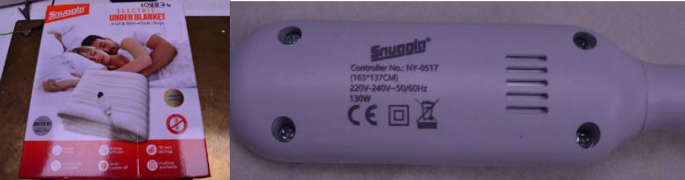 \u200bSnuggla King Size Electric Blankets