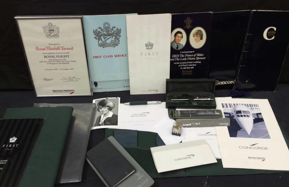 \u200bSome of the memorabilia belonging to the late Elizabeth Evans