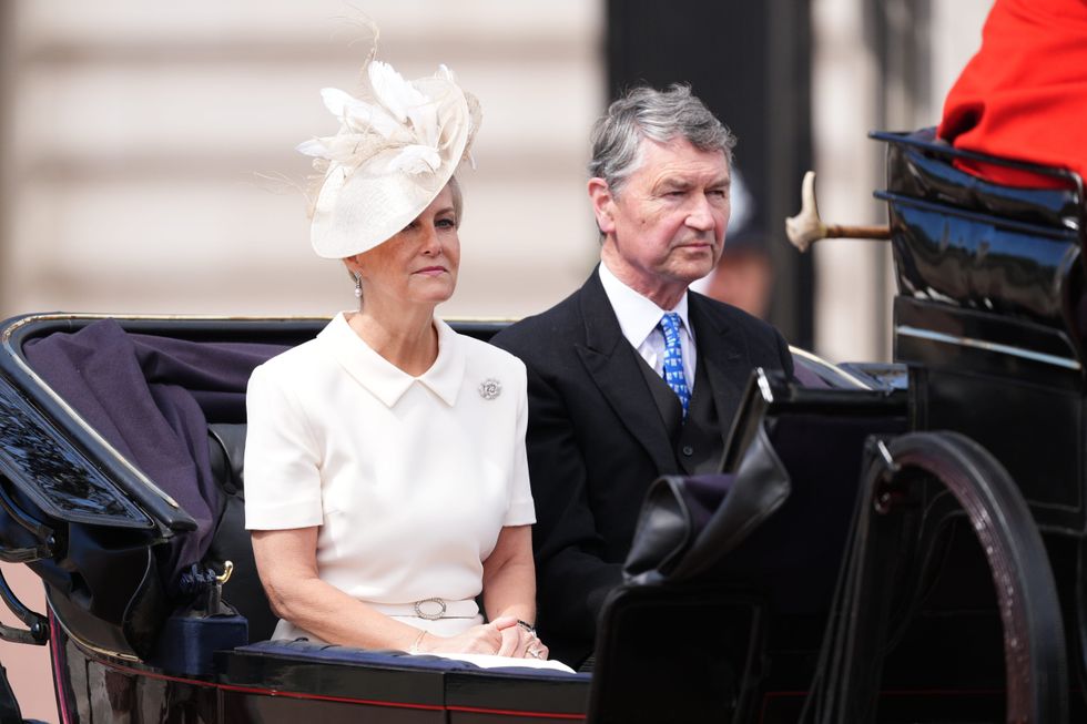 \u200bSophie, Duchess of Edinburgh, and Vice Admiral Sir Timothy Laurence