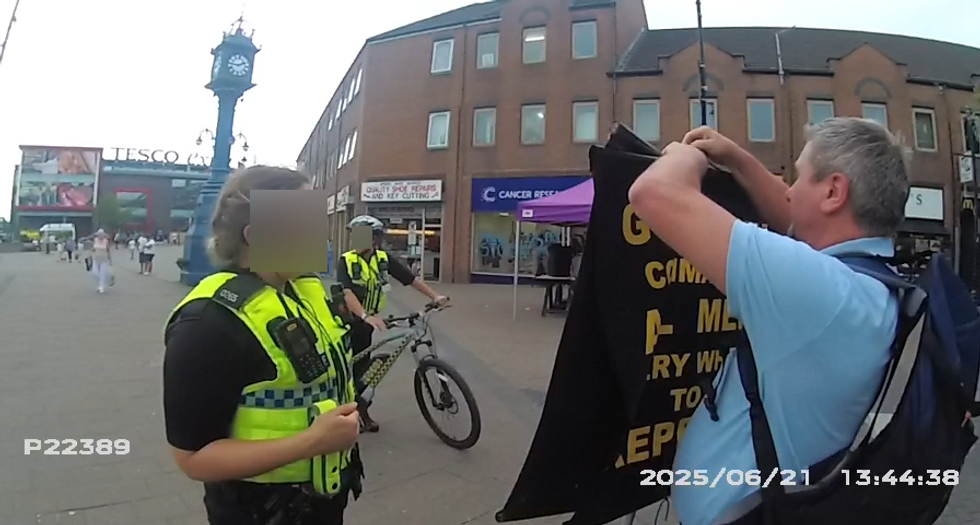 \u200bSouth Yorkshire Police said they had 'reviewed the footage' and determined that 'a proportionate response was delivered by officers'