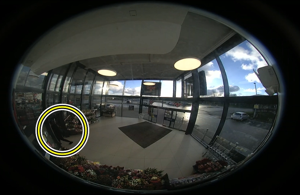 \u200bSpence entering the store