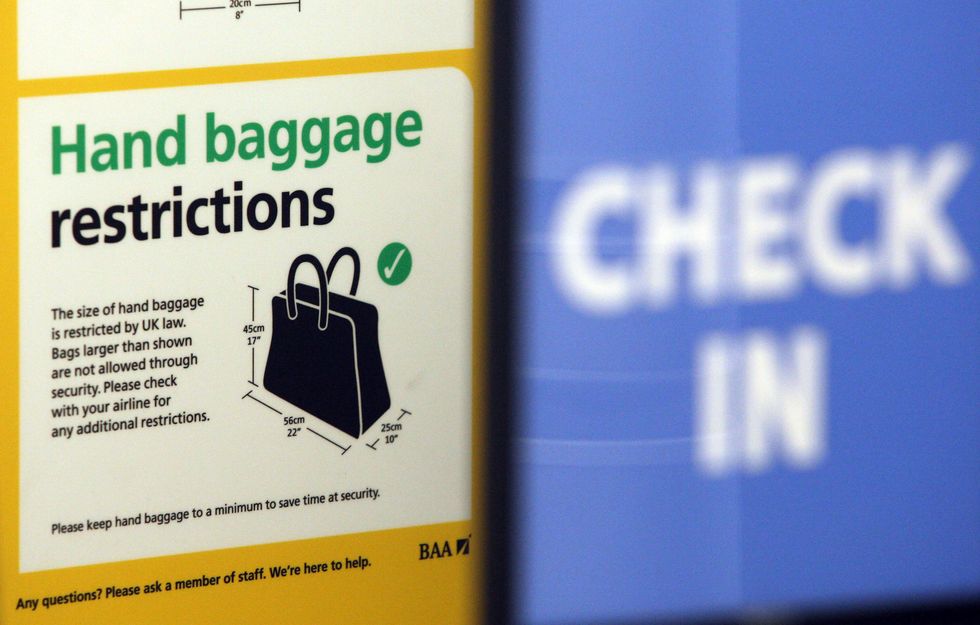 \u200bStaff could earn \u00a31 for every oversized bag caught