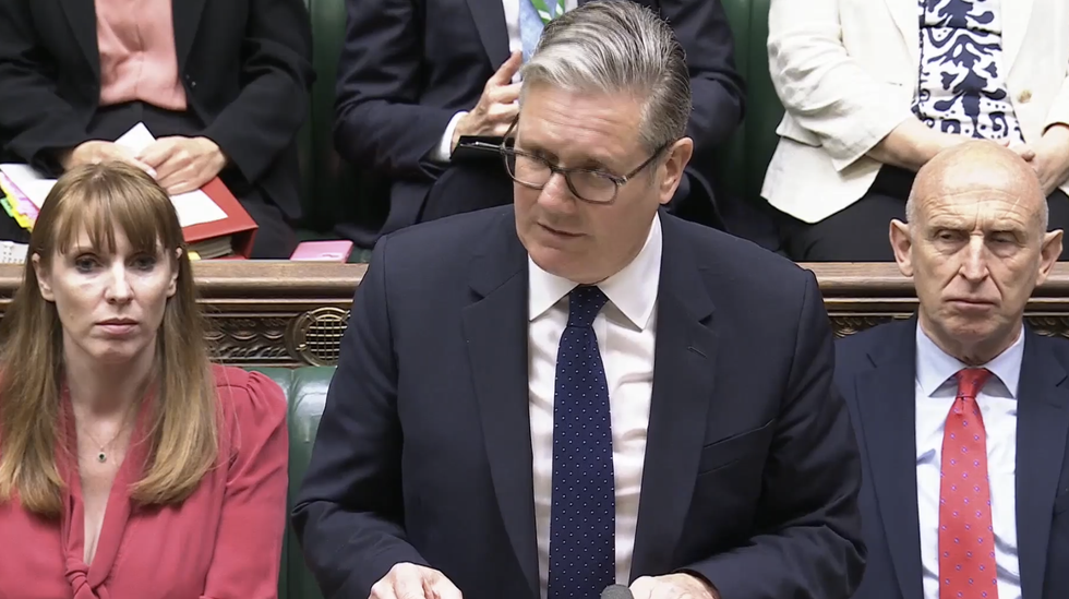 \u200bStarmer addressing the House of Commons