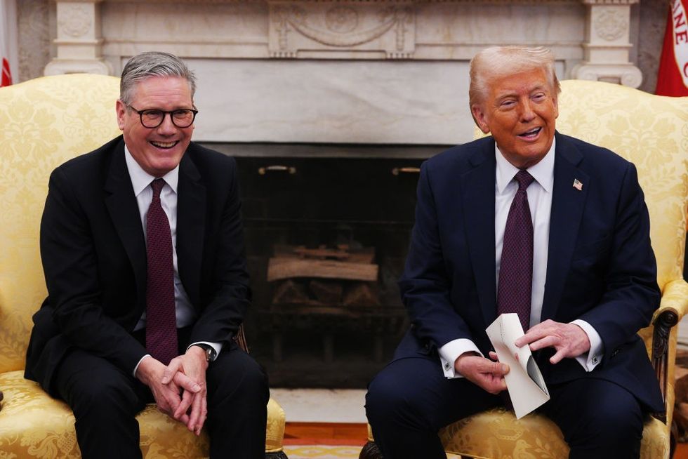 \u200bStarmer and Trump meet in the White House