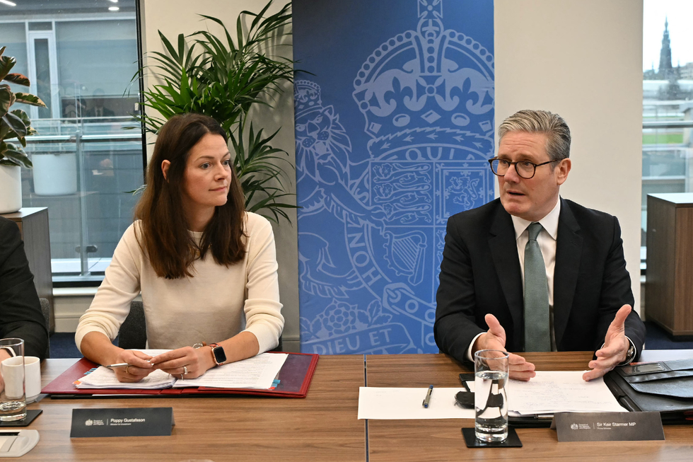 \u200bStarmer with Poppy Gustafsson