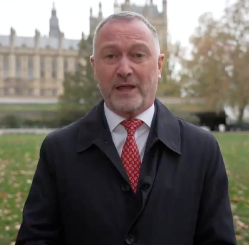 \u200bSteve Reed MP speaking about the border on GB News on Tuesday