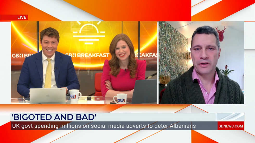 \u200bSteven Woolfe joined Patrick Christys and Emily Carver on GB News