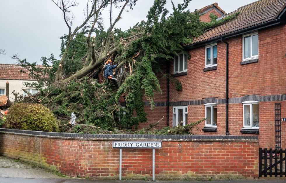 \u200bStorm Darragh caused widespread damage across the UK