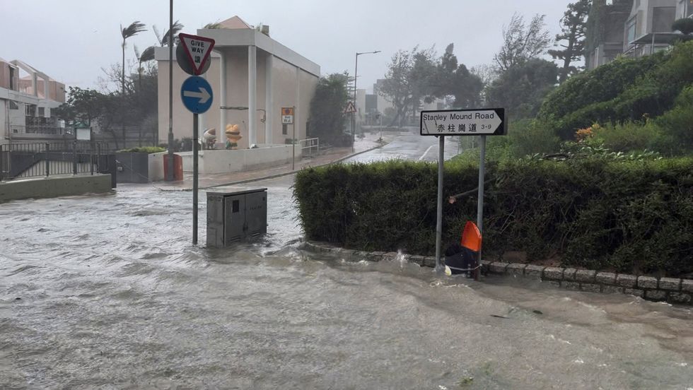 \u200bStreets have been turned into lakes