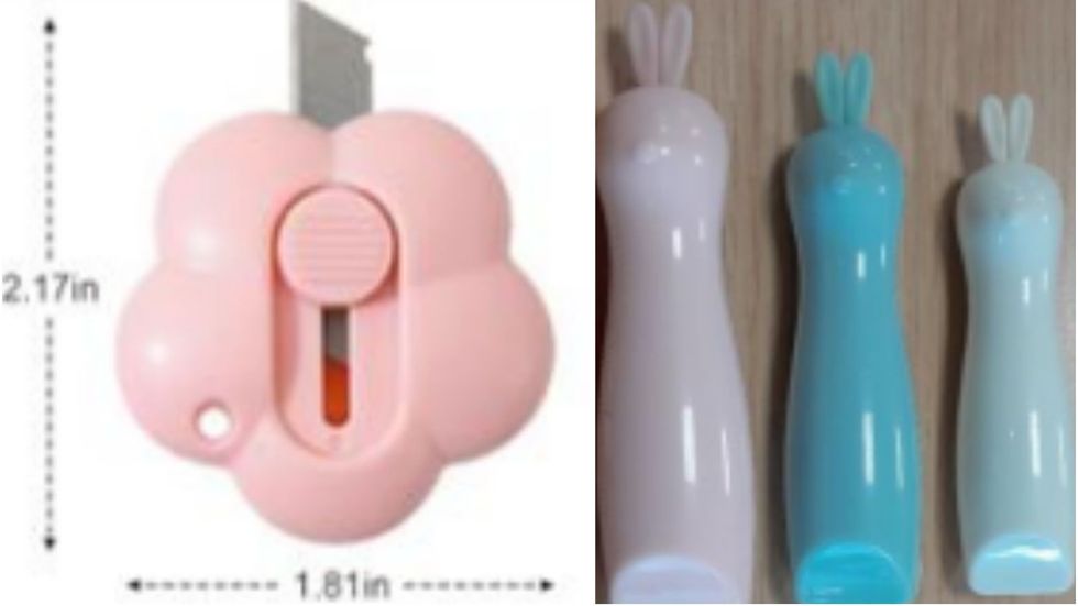 \u200bSULIVES 3PCS Wrap Box Opener Set - Set includes: Cloud/Rabbit/Flower Portable Design