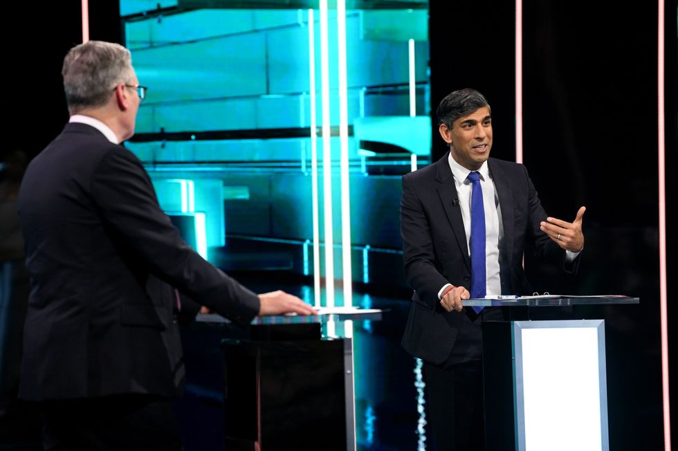 \u200bSunak and Starmer went head to head