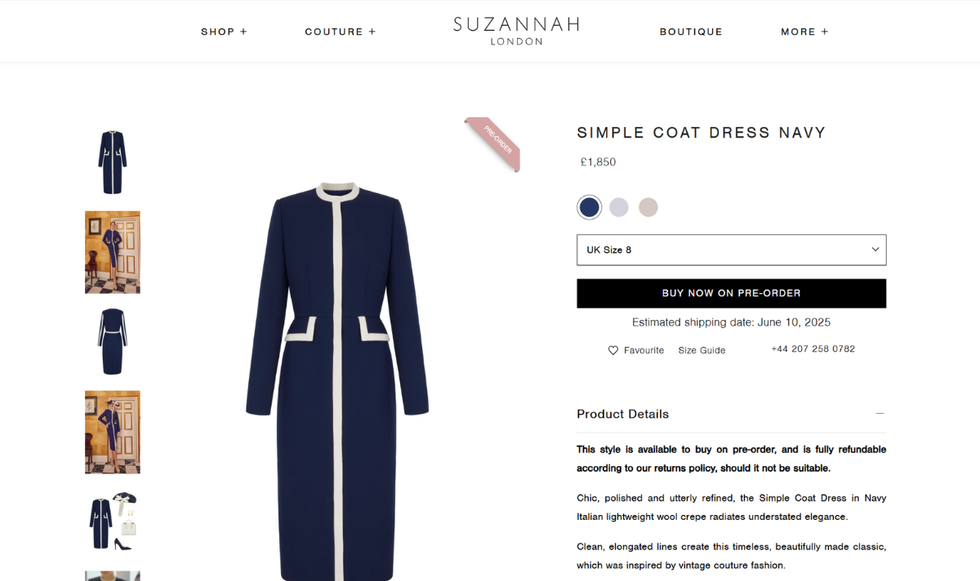 \u200bSuzannah London dress