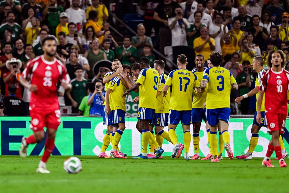 \u200bSweden were impressive as they ran riot against Tunisia in their first World Cup match
