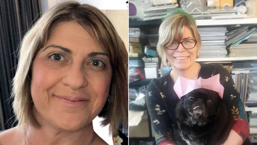 \u200bTeachers Fiona Elias (left) and Liz Hopkin (right)