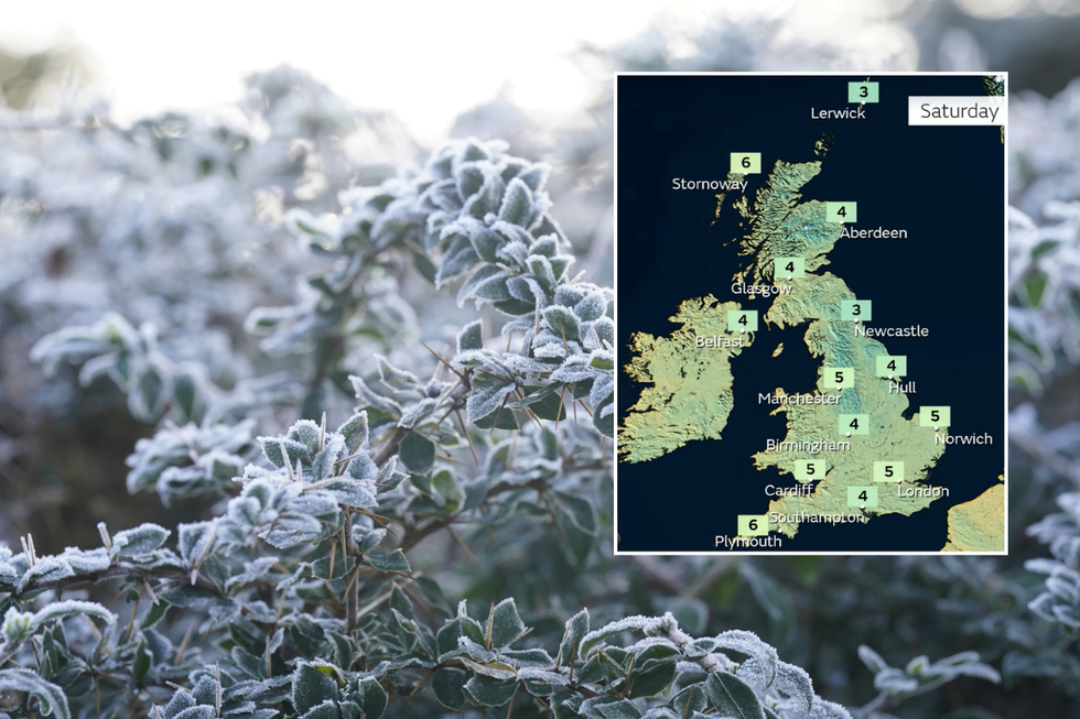 \u200bTemperatures are set to fall early tomorrow morning