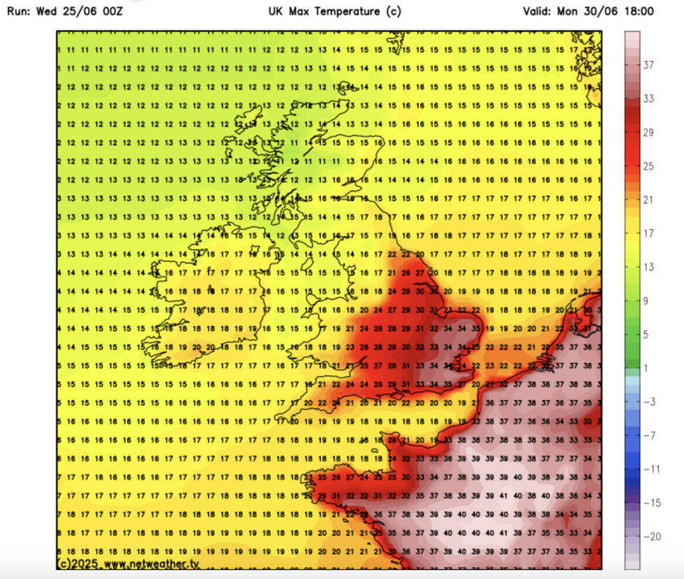 \u200bTemperatures rocket into next week